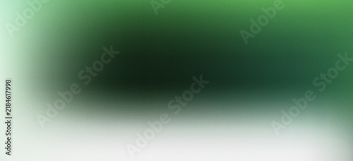 Quadro su tela Nature inspired emerald green color grainy gradient background aesthetic wallpap