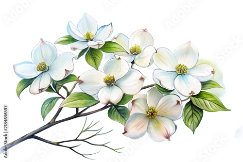 frangipani flower isolated on white