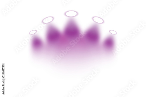 Pink LED Spotlights with Vibrant Glowing Light Beams and Atmospheric Stage Lighting Effect
