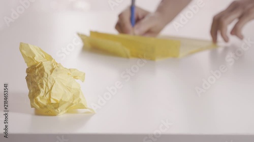 Writing a letter for work or for own pleasure