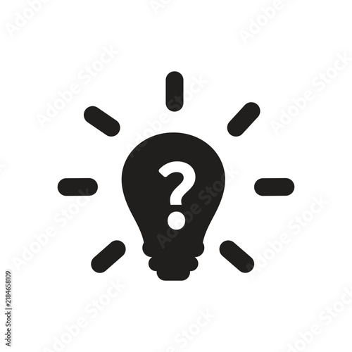 Question Idea Light Bulb Icon