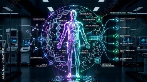 Personalized healthcare system with precision diagnostics and molecular data