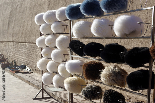 chugurma sur un marché à Khiva, Ouzbékistan,
