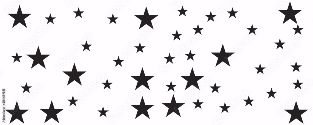 Fototapeta premium Stars circle icon design. Stars circle icon in trendy flat style design. Vector illustration.