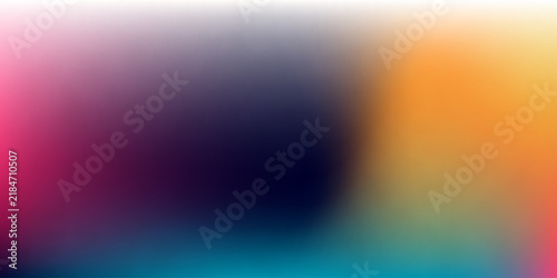 Abstract Multicolored Blurred Gradient Background Banner Vector