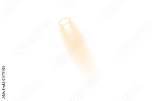 Realistic Spotlight PNG with Bright Glowing Beam and Dramatic Stage Lighting Effect Isolated on Transparent Background