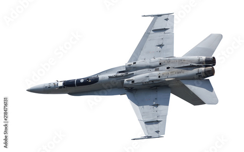 f 18 jet fighter isolated on transparent background