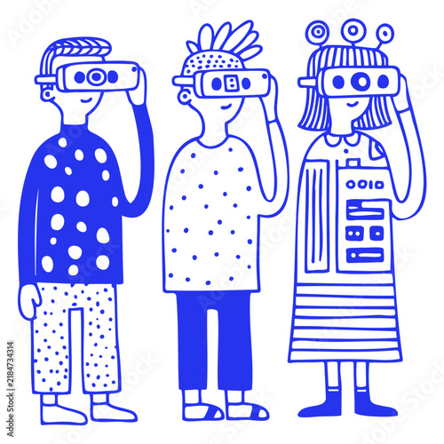 Group Of People Vector Illustration
