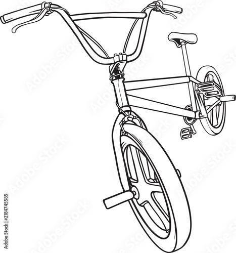 Foto bicycle vector illustration