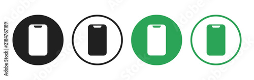 Mobile phone and smartphone device icons for user interface with smartphone icon cell phone mobile app