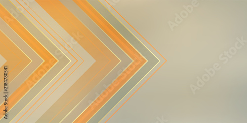 Warm Geometric Chevron Background With Orange And Beige Diagonal Lines For Modern Design