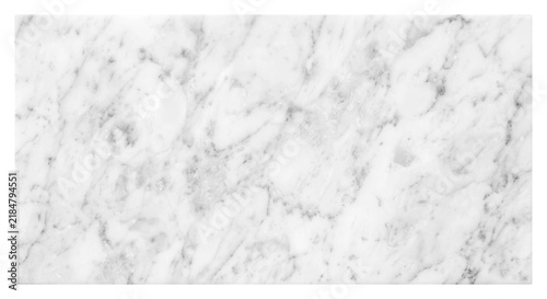 Bild auf Leinwand Elegant white marble texture with subtle grey veining for sophisticated backgrou