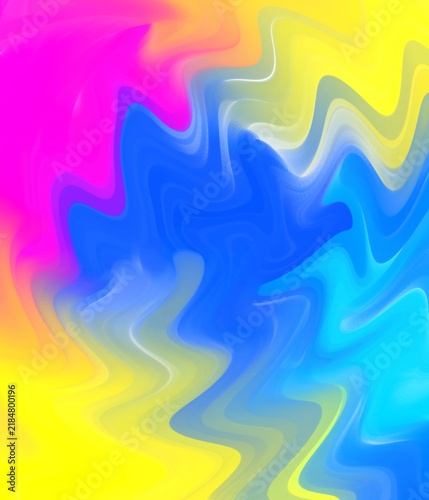 Vibrant abstract colorful waves with flowing shapes and bright gradients for modern creative backgrounds and digital designs