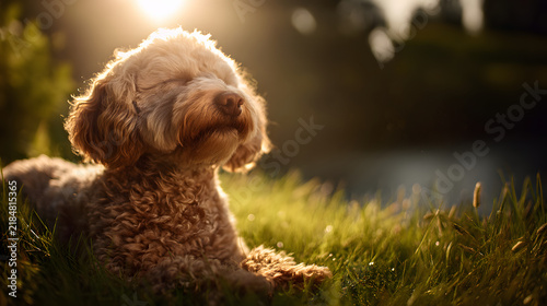 puppy in the grass