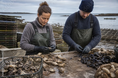 Shellfish sorting
