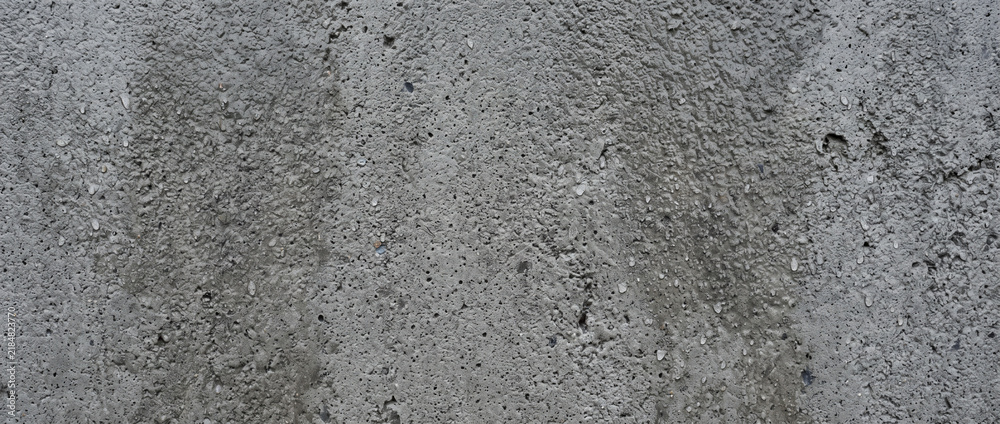 Fototapeta premium Wet Concrete Texture Background – Damp Gray Cement Surface with Natural Moisture and Water Drops