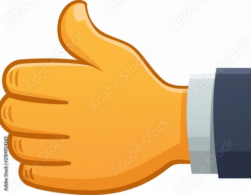 thumbs up hand gesture like good ok emoji