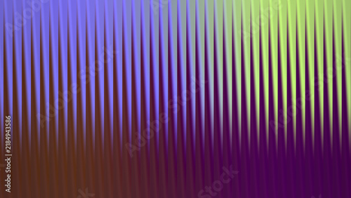 Canvastavla Abstract vertical line pattern, vibrant purple and lime green gradient backgroun