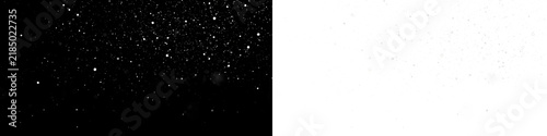 Fine Snowfall Overlay With Small Scattered Flakes And Gentle Winter Motion On Transparent Background