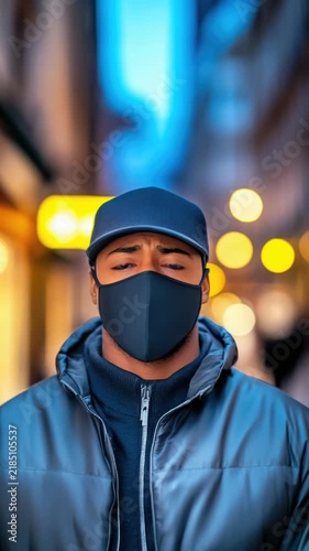 Masked Urban Man