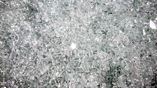 shards of broken glass