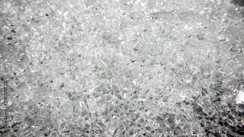 shards of broken glass