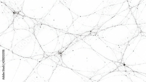Cosmic Web Structure Abstract Science Network