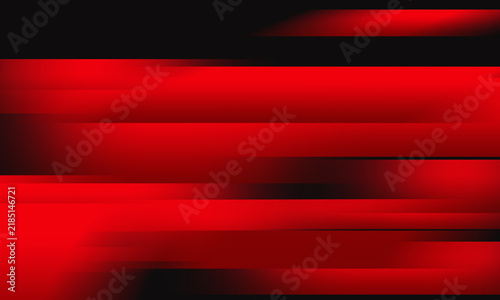 Red and Black Horizontal Speed Line Gradient Background