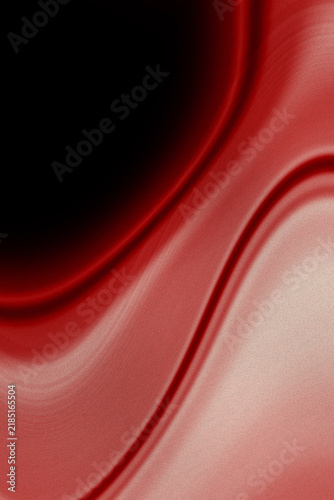 3D abstract red on black background for poster cover wallpaper banner header design, blur shape on dark grain texture vertical backdrop with noisy effect