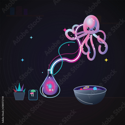 vector illustration of an abstract background