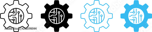 Firefighter maltese cross crest vector icon set