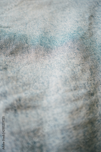 Classic blue denim fabric texture background
