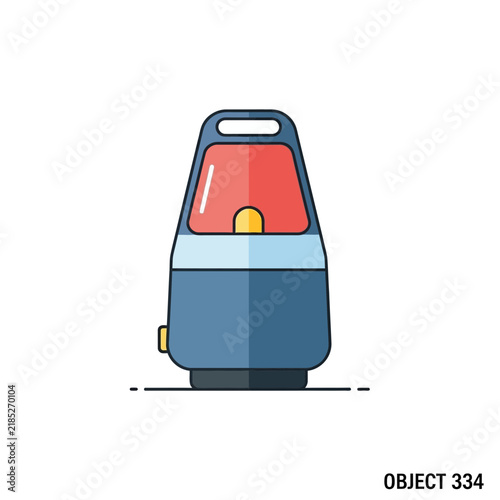 Modern Blender Isolated on Transparent Background - Kitchen Appliance