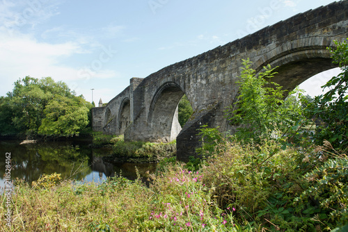 Fotografía View of the Old Sterling Bridge, in Stirling Scotland