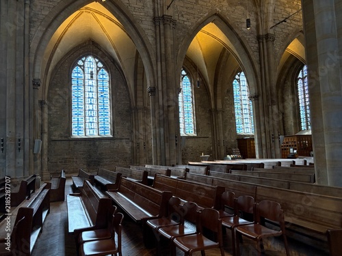 Blick in die Reinoldikirche im Zentrum der Stadt Dortmund	