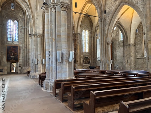 Blick in die Reinoldikirche im Zentrum der Stadt Dortmund	