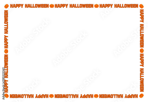 Decorative vector isolated frame. Bright isolated frame with the text 