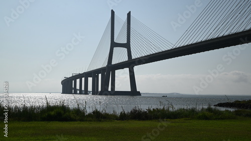 Bild auf Leinwand vasco da gama bridge