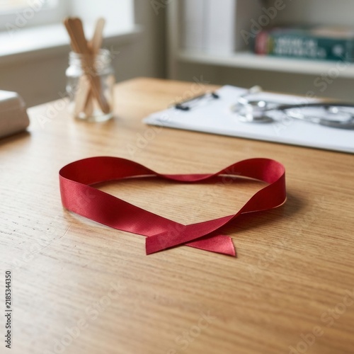 Symbol Of Health And Hope In Medical Setting