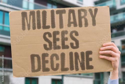 Foto "Military Sees Decline" Unmanned aerial systems lose effectiveness in modern conflict