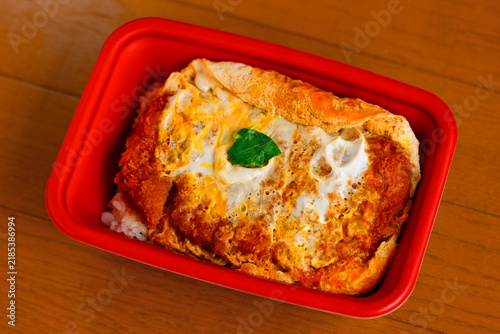 Naklejka カツ丼 弁当