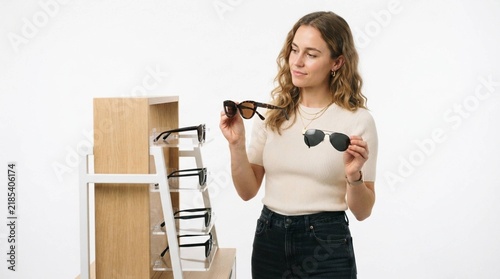 woman with a glasses