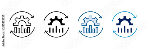 Autoscaling Icon Set Multiple Style Collection
