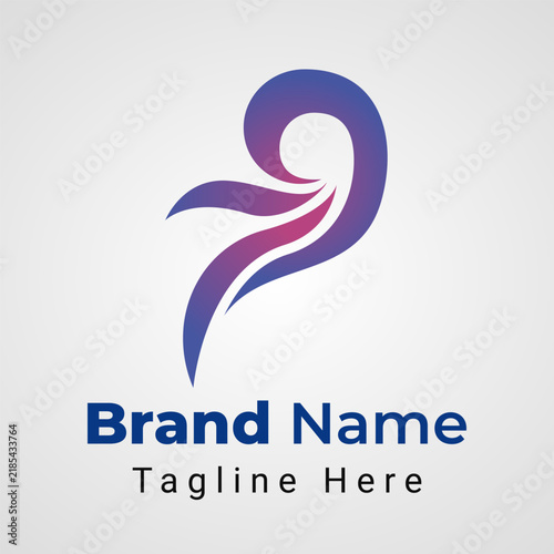 Number 79 Logo, Elegant and simple logo of number 7 and 9 with modern style.