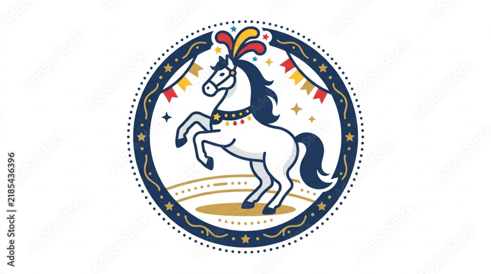 Fototapeta premium Skip to main content Performer balancing spinning plates Muscular strongman lifting barbell Circus popcorn icon vector Circus ticket icon Circus icon collection concept Circus Ferris wheel icon