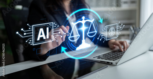 Canvas Print AI is transforming society, raising important ethics questions