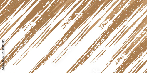 Luxury copper background with dynamic white abstract paint strokes