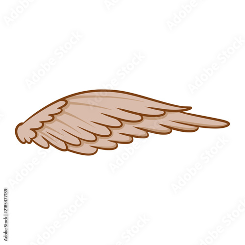 Art decoration Wing element illustration 