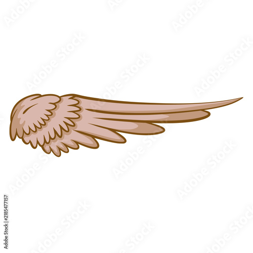 Art decoration Wing element illustration 