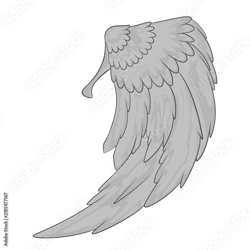 Art decoration Wing element illustration 